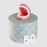 Торт стоматологу с шариками из мастики №107982