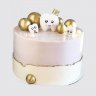 Торт на годовщину 50 лет стоматологу №107981
