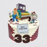 Торт для строителя на День Рождения №107999