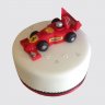 Торт на День Рождения в виде машины Формула 1 №108210
