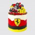 Торт Формула 1 на ДР 36 лет с леденцами и ягодами №108217