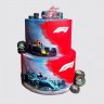 Торт с гоночными флагами Формула 1 №108220