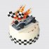 Торт Формула 1 с огнем №108223