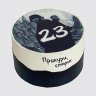 Черный торт с шоколадной стружкой в силе Мияги и Эндшпиль №108352
