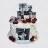 Классический торт Мияги и Эндшпиль с надписью №108354