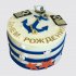 Торт на День Рождения в морской тематике №108371
