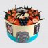 Торт для моряка с ягодами №108385