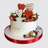 Классический торт для свекрови с ягодами №108542