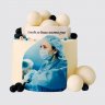 Торт для врача хирурга с шарами из мастики №108646