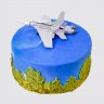 Торт в виде формы летчика №108760
