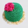 Торт с кактусами на День Рождения 27 лет №108938