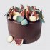 Шоколадный торт с ягодами для свекра №109163