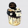 Торт с шариками из мастики Роллс Ройс №109219