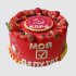 Красный торт с ягодами для депутата №109270