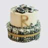 Торт в виде пачки долларов №109301