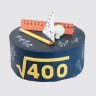 Классический торт для математика 65 лет №109331