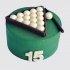 Торт на День Рождения 15 лет бильярд №109596