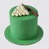 Классический торт бильярд с шарами из мастики №109603