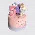 Торт на День Рождения дочки 5 лет с пряниками №109635