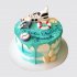 Торт на День Рождения мальчика катер №109681