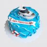 Торт на День Рождения мальчика катер №109681