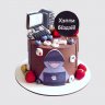 Шоколадный торт на День Рождения любимому мужу и папе компьютерщику №109774