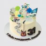 Торт на День Рождения физику №109835