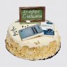 Прикольный торт на День Рождения 18 лет физику №109844