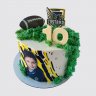 Торт регби на День Рождения 18 лет №109930