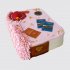 Нежный торт с цветами женщине адвокату №110106