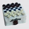 Черный торт в стиле игры в шашки №110119
