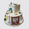 Торт стиральная машина на День Рождения 5 лет мальчику №110157