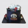 Торт в форме автомобиля Toyota №110475