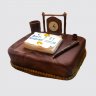 Шоколадный торт на День Рождения менеджеру №110584