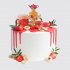 Классический торт самовар с ягодами №110588