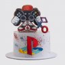 Торт Sony Playstation ребенку на 8 лет №110705