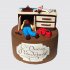 Шоколадный торт на День Рождения сантехнику №110711