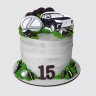 Торт на День Рождения 25 лет с машиной Лексус №110856