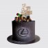 Праздничный торт на День Рождения Лексус с бутылкой виски №110862