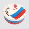 Торт триколор флаг России с паспортом №110960