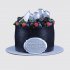 Черный торт с ягодами любить и пилить №111104