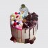 Торт папе и дочке с ягодами и сладостями №111147