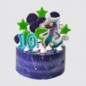 Детский торт с героями игры Поющие монстры на 6 лет №111460