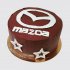 Шоколадный торт с логотипом Мазда №111587
