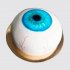 Торт в виде глаза с голубым зрачком №111658