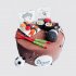 Шоколадный торт суши и роллы для мужчины №111667