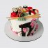 Торт на 12 лет суши и роллы с цветами №111676