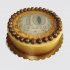 Торт с шоколадными шариками монета с цифрой 10 №111800