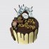 Торт на День Рождения зятю с деньгами и сладостями №111854
