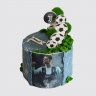 Яркий торт с фото футболиста Роналду №111959